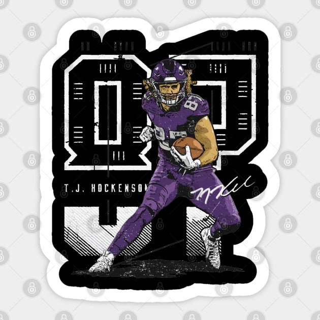 T.J. Hockenson Minnesota Future Sticker by Chunta_Design